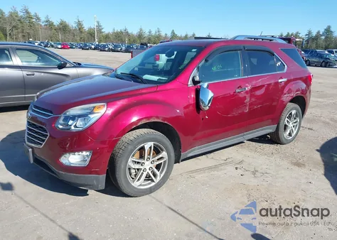 2016 Chevrolet Equinox Ltz from USA, damaged, VIN 2GNFLGE36G6190375